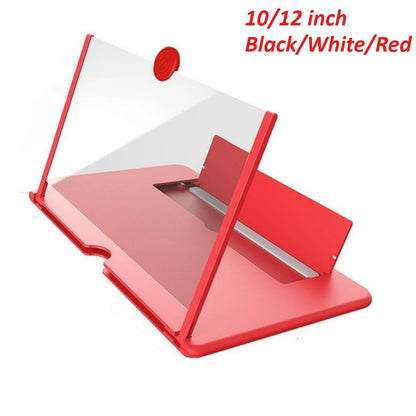 10/12 Inch HD Mobile Phone Screen Amplifier - Eye Protection & Anti-Blue Light Magnifying Glass